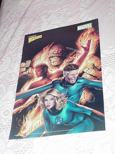 Fantastic Four Poster Greg Land Art! Movie 2005