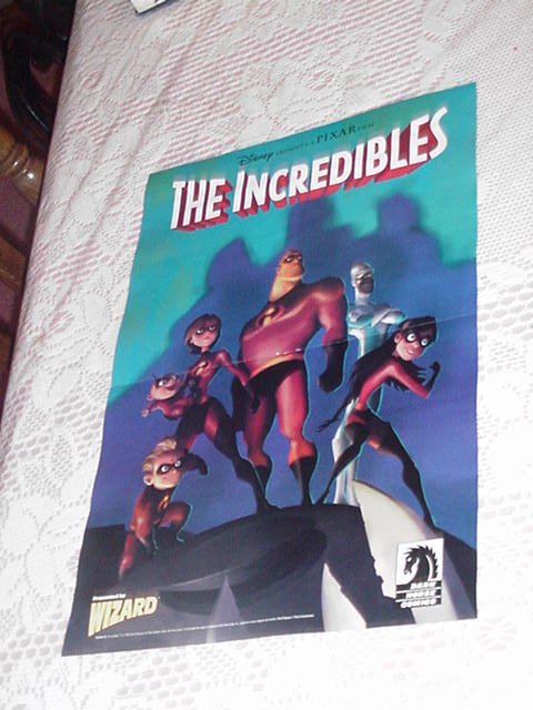 Incredibles Poster Disney Pixar Ricardo Curtis HOT