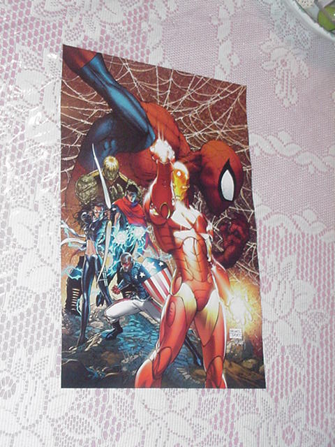 Civil War Poster 10 Young Avengers Michael Turner
