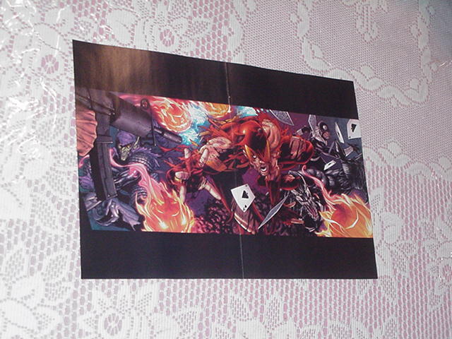 Civil War Poster 5 Spidey vs Thunderbolts McNiven