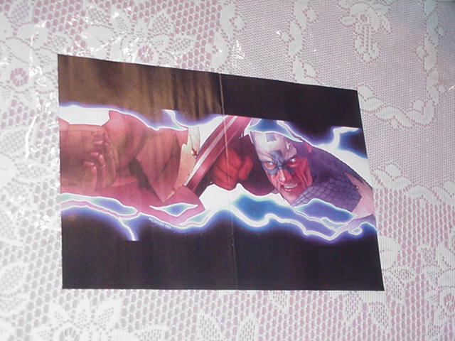 Civil War Poster 9 Cap vs Iron Man McNiven