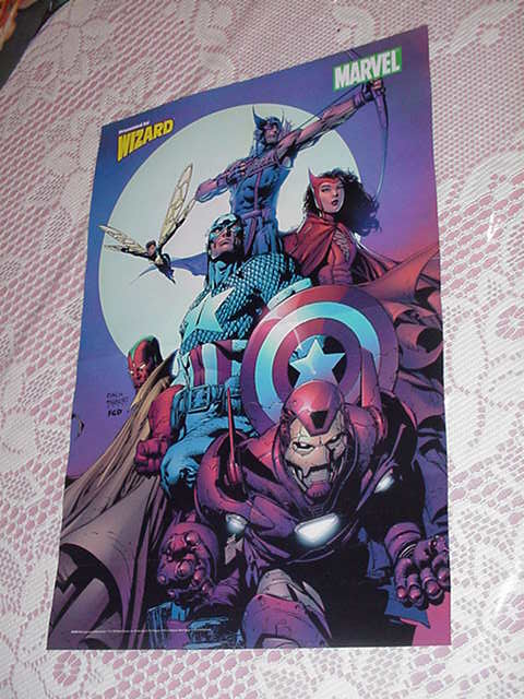Avengers Poster HOT David Finch Art! Hawkeye New