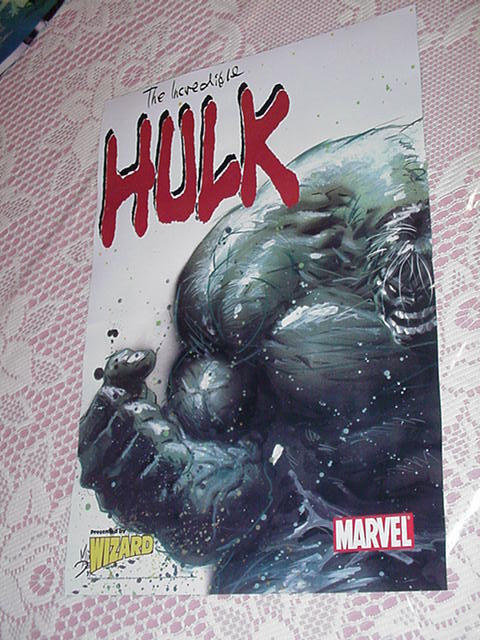 Hulk Flex Poster Mike Deodato Jr Incredible