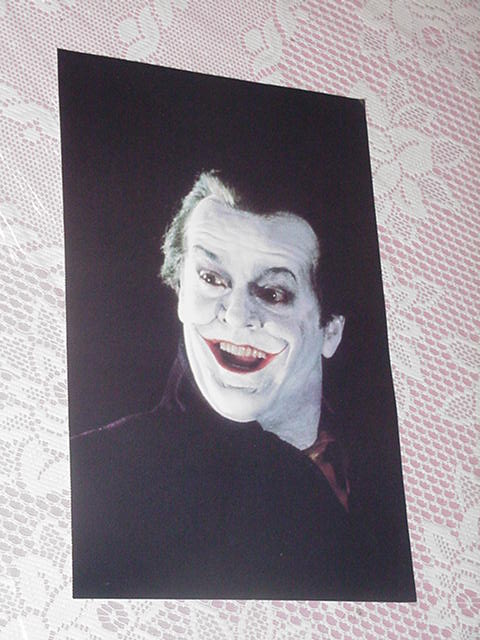 Batman Movie Poster 8 Joker Portrait