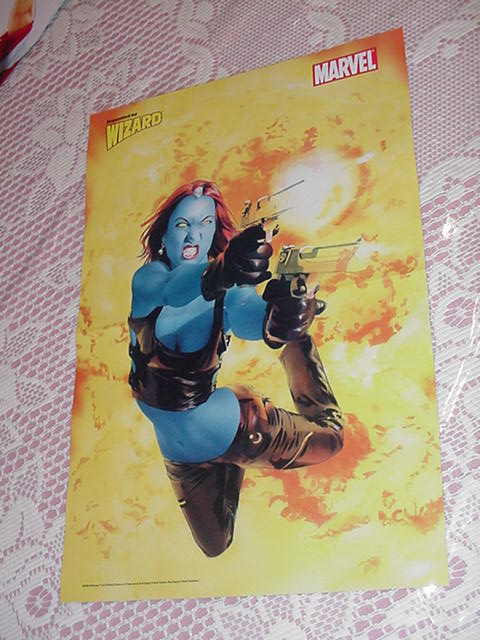 Mystique Guns Poster Mike Mayhew X-Men X3