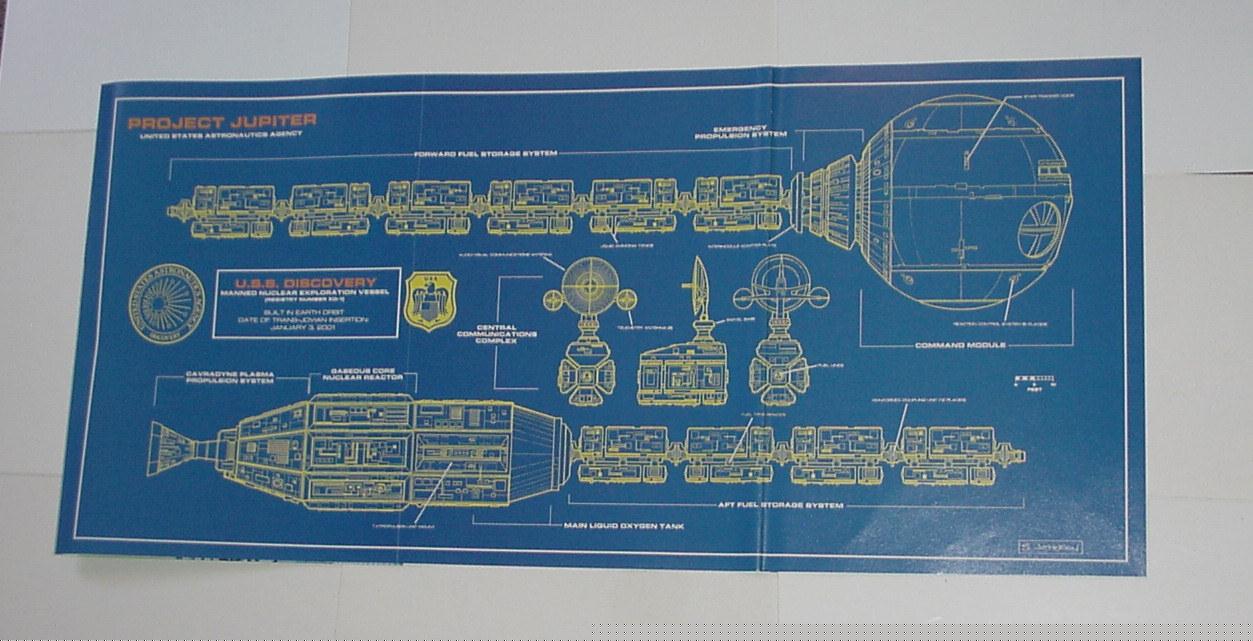 2001 A Space Odyssey Poster # 1 Project Jupiter