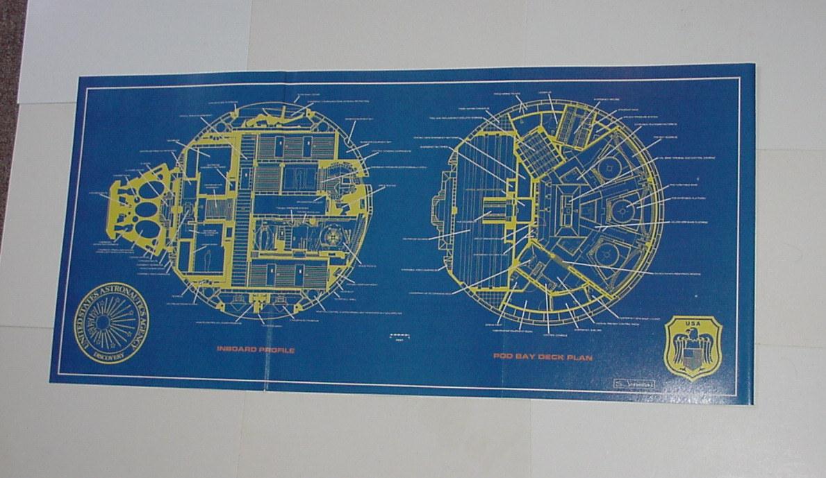 2001 A Space Odyssey Poster # 2 Discovery One