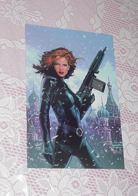 Black Widow Poster # 3 Greg Land