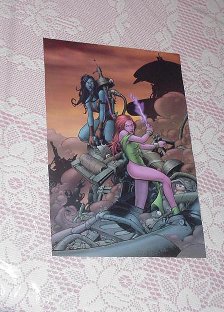 Blink + Nocturne Poster Adrian Alphona Exiles