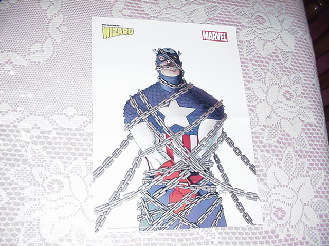 Captain America Defeated Poster John Cassaday