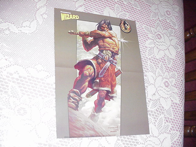 Conan The Barbarian Poster Cary Nord Savage