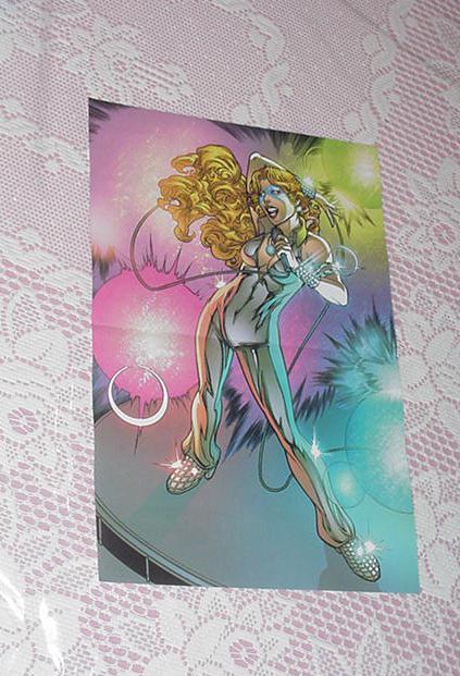 Dazzler Poster Michael Ryan X-Men Excalibur