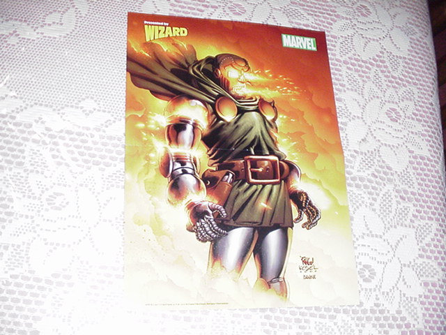 Dr Doom Triumphant Poster Mike Wieringo RIP
