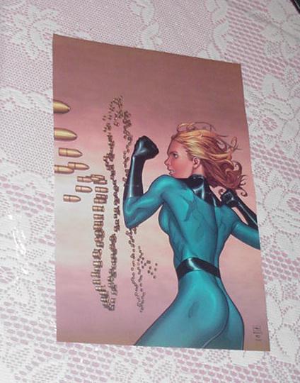 Invisible Woman Poster #2 Steve McNiven