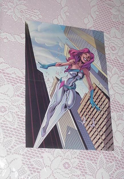 Jewel Poster Mark Bagley Jessica Jones Alias Pulse