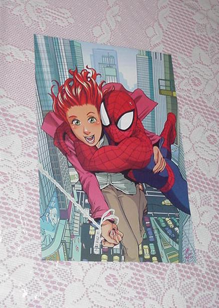 Mary Jane + Spider-Man Poster Takeski Miyazawa