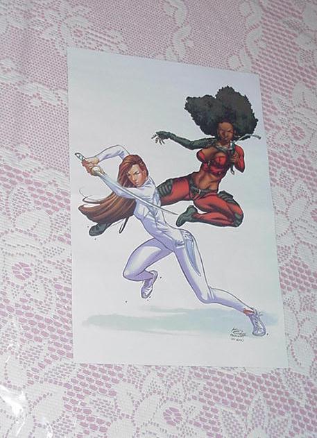 Misty Knight + Colleen King Poster Khary Evans