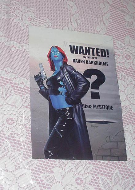 Mystique Wanted Poster # 5 Mike Mayhew