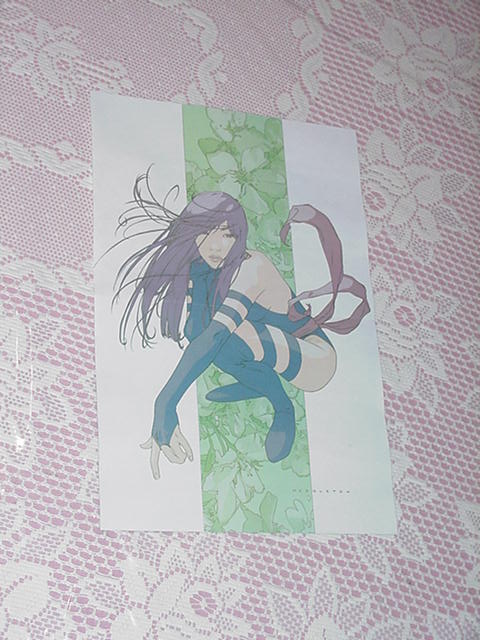 Psylocke Poster # 2 Josh Middleton