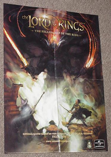 Lord of the Rings Fellowship of the Ring Poster