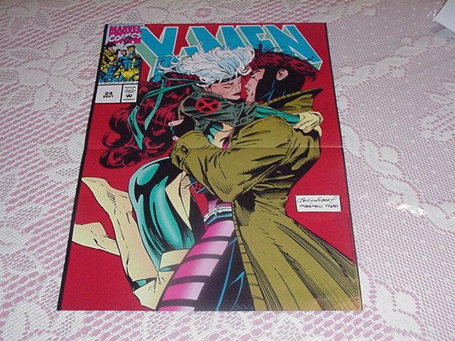 Rogue + Gambit Poster by Andy Kubert