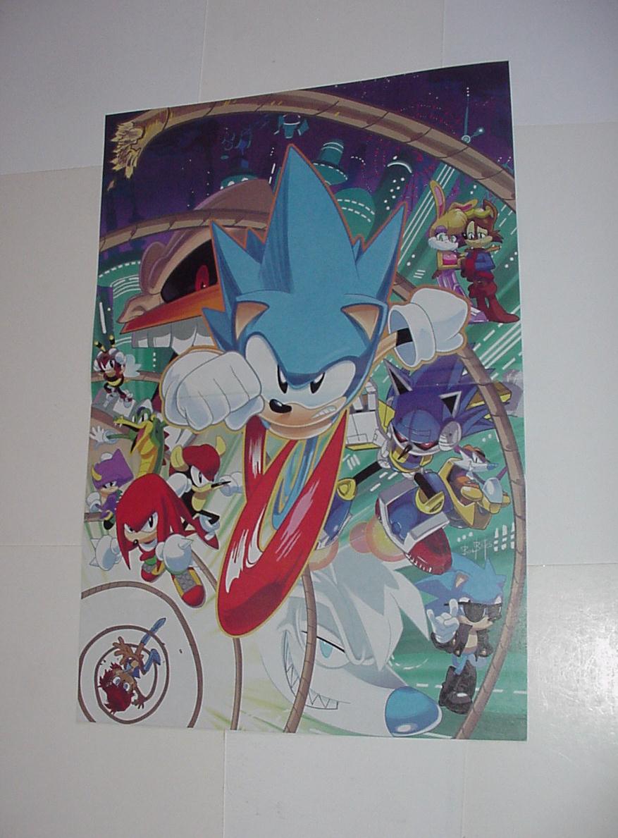 Sonic the Hedgehog Poster #19 Scourge Sally Bunnie