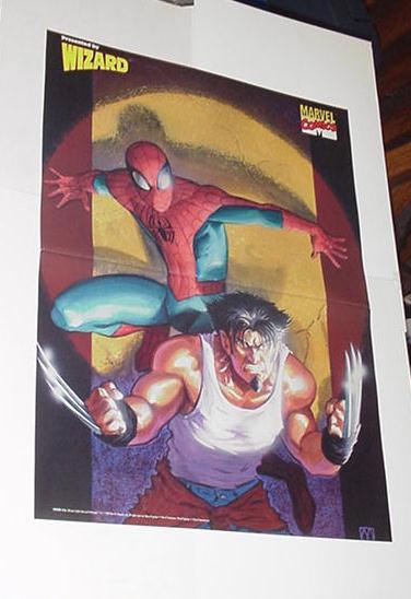 Ultimate Spider-Man Wolverine Poster Matt Wagner