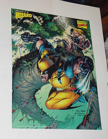 Wolverine Ka-Zar Poster by Andy Kubert Savage Land