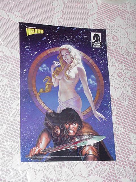 Conan Destroyer Poster Joseph Michael Linsner Dawn