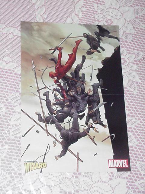 Daredevil vs Ninjas Poster Frank Quitely