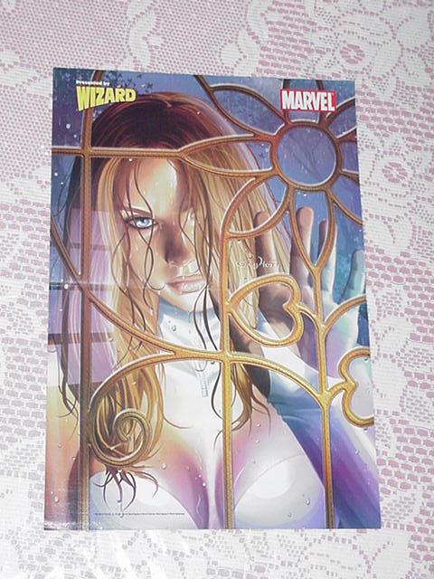 Emma Frost Poster # 4 Greg Horn White Queen