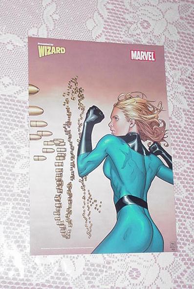Invisible Woman Poster Steve McNiven Marvel Knight
