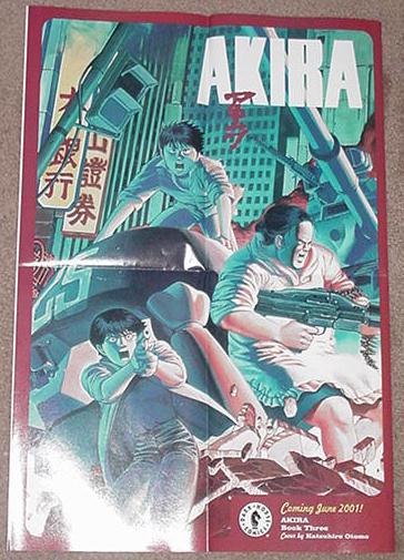 Akira Poster Japanese Manga Classic