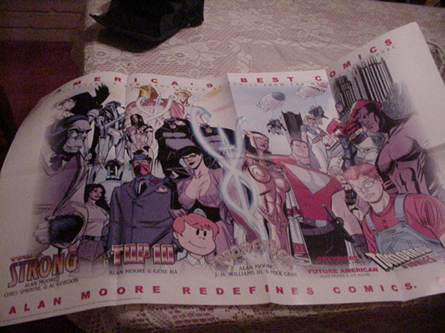 America's Best Comics Poster Alan Moore