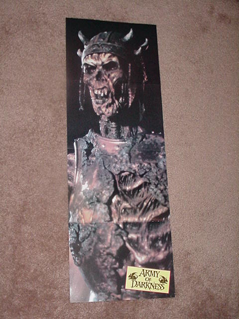 Army of Darkness Skeleton Poster Evil Dead