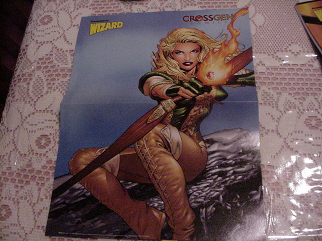 Arwyn Sojourn Poster Crossgen by Greg Land