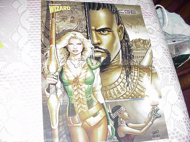 Arwyn Poster Greg Land Crossgen Lives! Detail