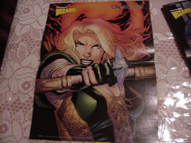 Arwyn Tears Poster Crossgen by Greg Land