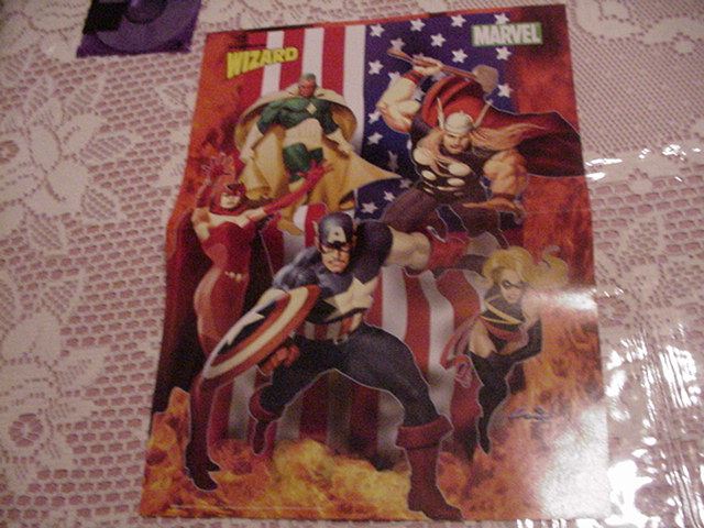 Avengers Poster Ariel Olivetti Thor Scarlet Witch