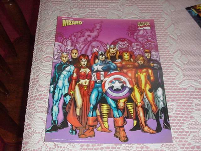 Avengers Masters Evil Poster Perez Scarlet Witch