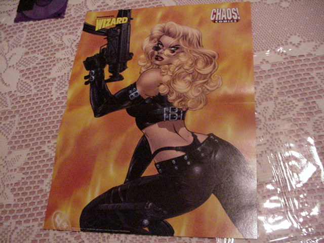 Bad Kitty Poster Adriano Batista Chaos! Comics