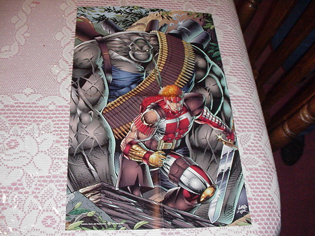 Badrock Shaft Poster Rob Liefeld