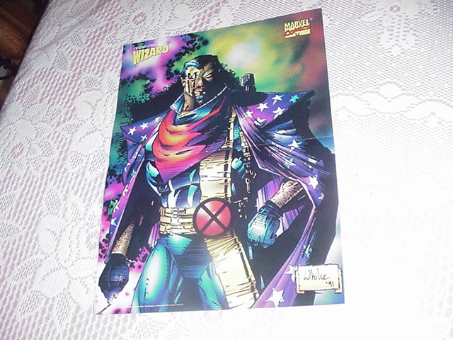 Bishop Poster Whilce Portacio X-Men Wetworks