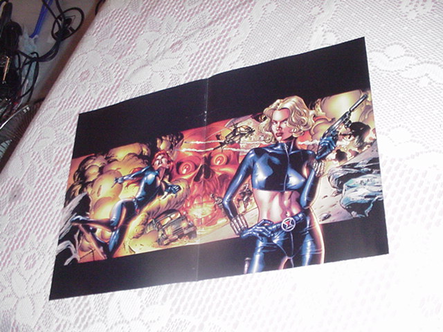 Black Widow BOTH by J G Jones Marvel Knights