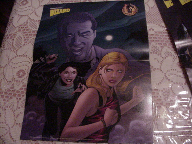 Buffy Vampire Slayer Poster by Cliff Richards