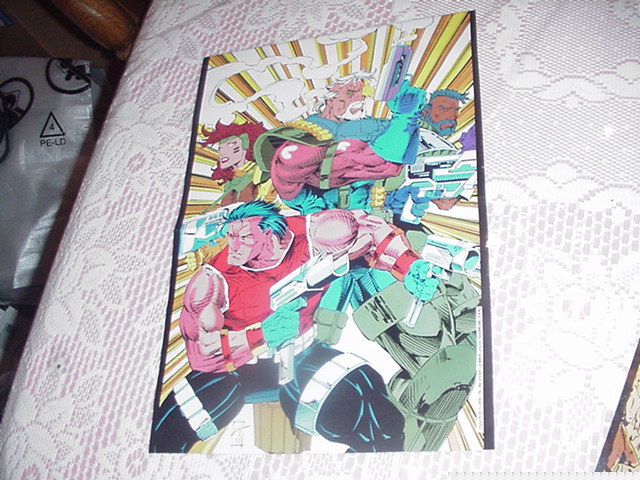 Cable In The Future Poster X-Men
