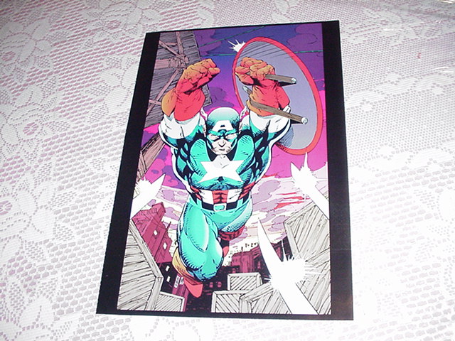 Captain America Poster Jim Lee Batman Superman