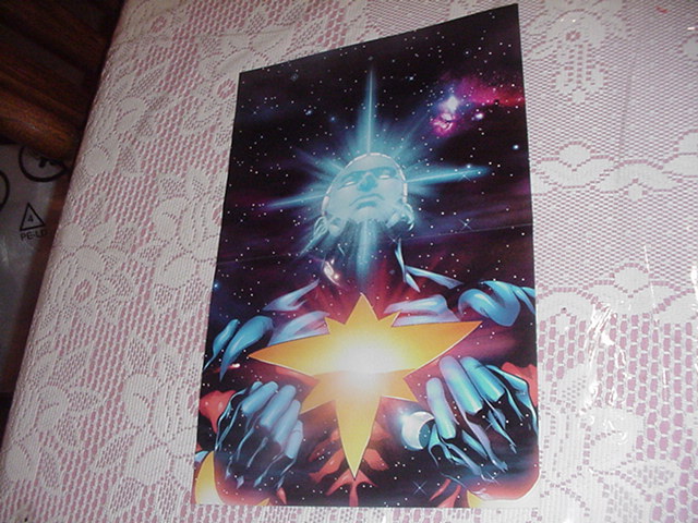 Captain Marvel Poster by CrissCross