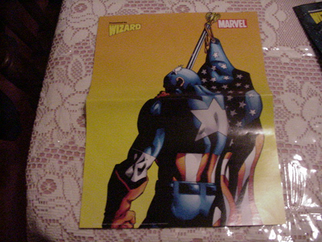 Captain America Poster by Dan Jurgens 9-11