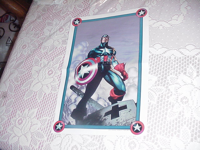 Captain America Poster by Travis Charest